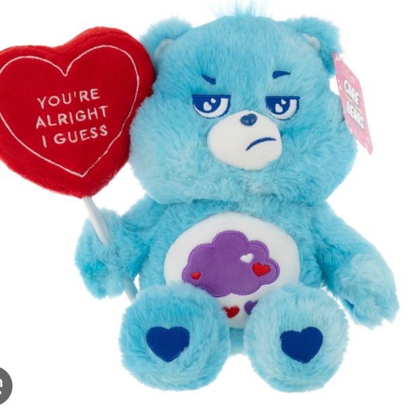 Care Bears Other - Care Bears Blue Plush Blue Grumpy bear